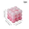 1pc Gradient Cube Scented Candle Soy Wax Aromatherapy Candle for Home Decoration Wedding Party Decoration 6 Colors Available