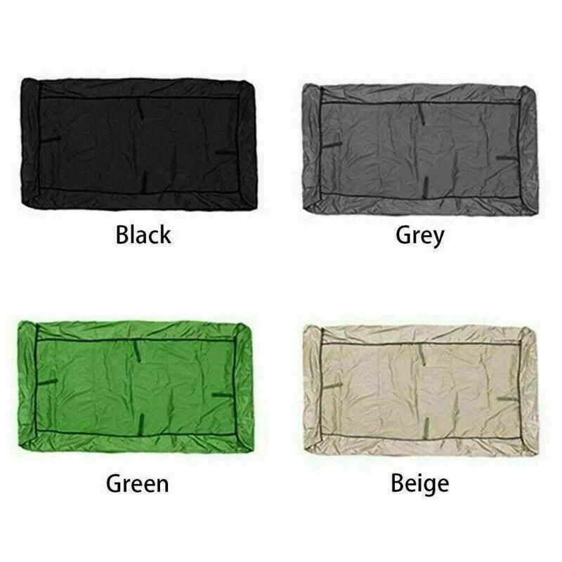 Replacement Canopy for Swing Seat 3 Seater Sizes Garden Hammock Cover  Outdoor Hanging Chair Swing Seat Covers