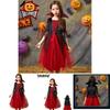Kids Halloween Wicked Vampire Cosplay Costume Red Tulle Skirt Fancy Dress Party