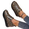 Muffin Platform Women's Shoes Inner Increase Dad Shoes Women's Spring and Summer New Casual Single Shoes Overalls Leopard Print Sneakers