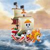 Ocean Pirate Ship Plastic 3D Model Building Blocks for Adults Boys Micro Mini Bricks Toys Kits Assemble Sailboat Wars