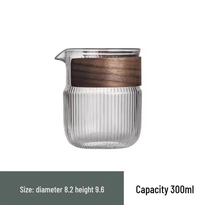 Heat-Resistant High Borosilicate Glass Tea Fairness Cups