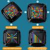 Ball Elimination Board Game with 80/120 Colorful Beads Color Recognition Focus Logic Training Multi-Player Strategy Game Educational Beads Toy