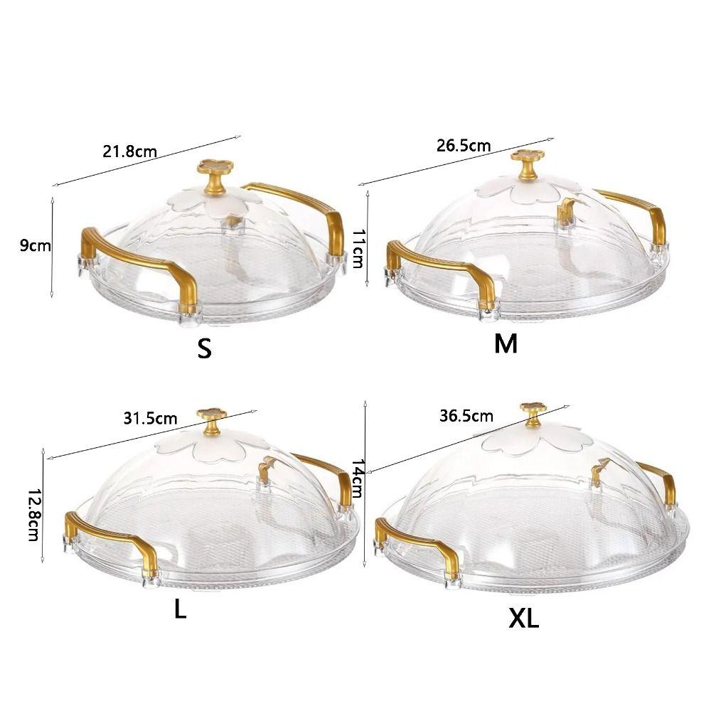 Průhledný podnos na dort Plastové čajové podnosy Servírovací podnosy Talíř na dort Chléb