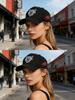 Tiger Embroidery Baseball Cap For Men Women Red Claw Mark Hip Hop Streetwear Adjustable Dad Hat Outdoor Sun Hat