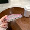 Glitzer Süßer Wellenrand Silikon Weiche Handyhülle Für IPhone 16 15 14 13 12 11 Pro Max Plus Mädchen Klare Hülle Stoßfeste Schale