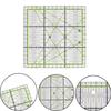 15*15Cm Transparent Quilting Sewing Patchwork Ruler Cutting Tool Tailor Diy