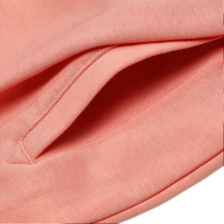 Fila Solid Color Logo Mid Waist Straight Leg Casual Pants Women Bottoms Pink F51W349605A-PK