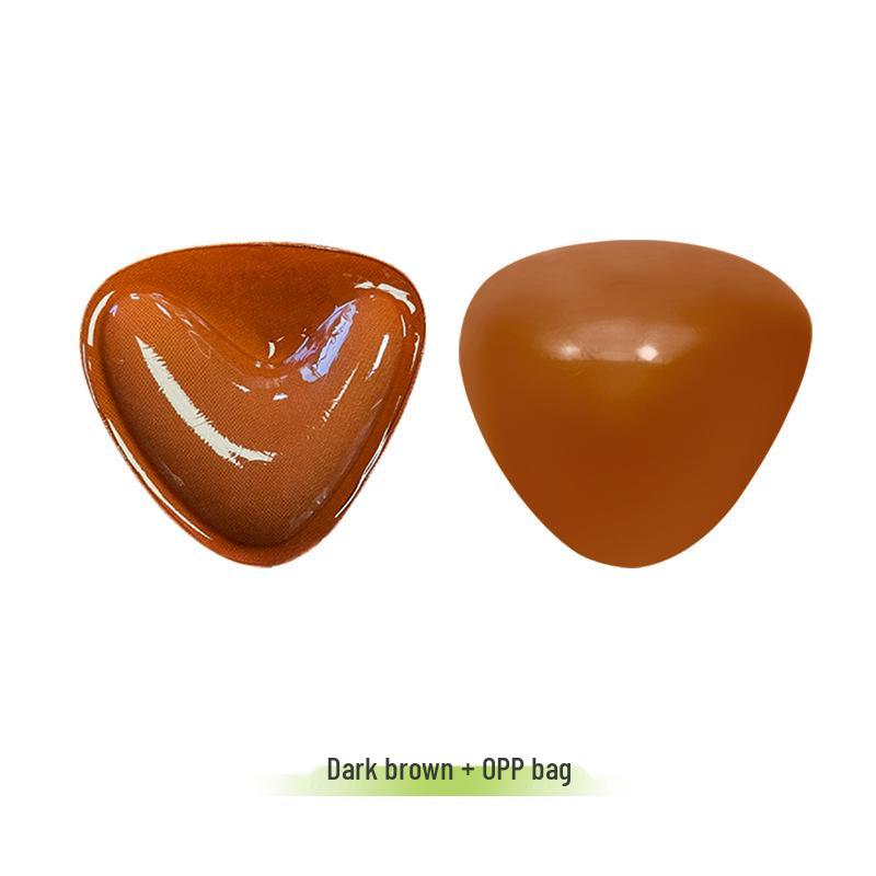 Inverted V Triangle Double-Sided Breast Pads: Adhesive, Thickened, Invisible Nipple Covers for Swimsuits.