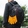 Heat Resistant Gloves For Industrial Work Camping With Leather Palms Flame Resistant Lining High Temperature Protections