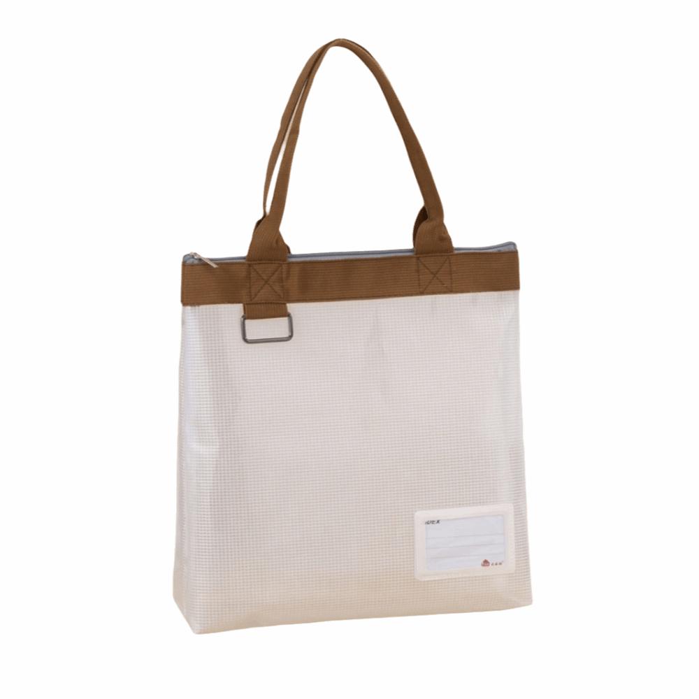 with Handle Mesh Document Storage Bag Large Capacity File Storage Bag Handheld Project Bag Travel