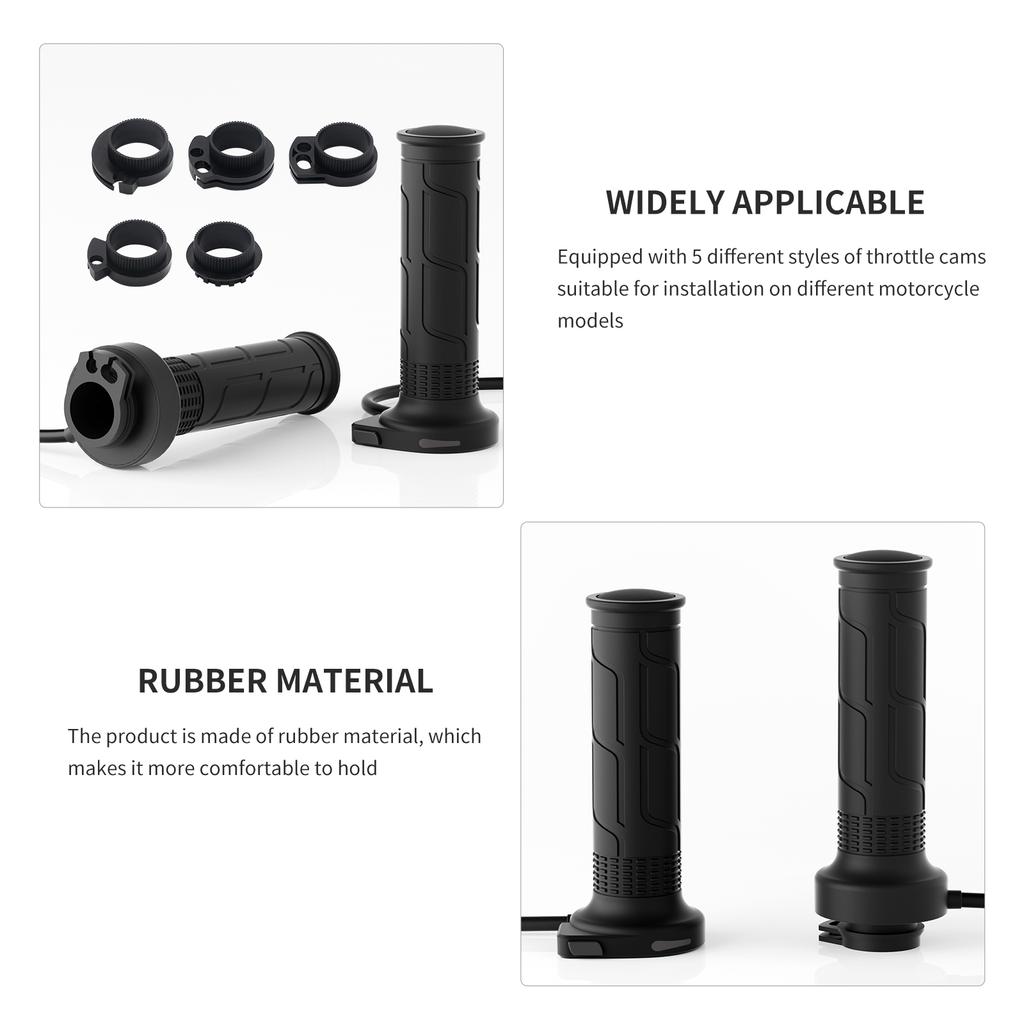 Universal Motorcycle Electric Heating Handle 12V 22mm Hand Heated Grips Adjustable Temperature Motorbike Warmers Hot Handlebar