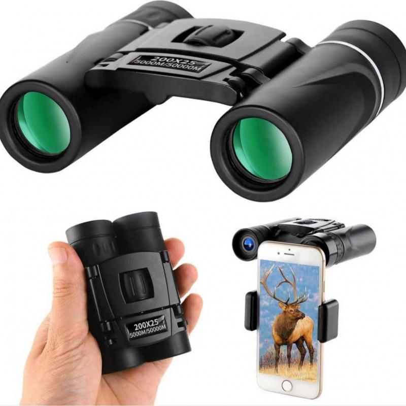 High-Magnification HD Professional Binoculars with Night Vision for Concerts and Mobile Photography