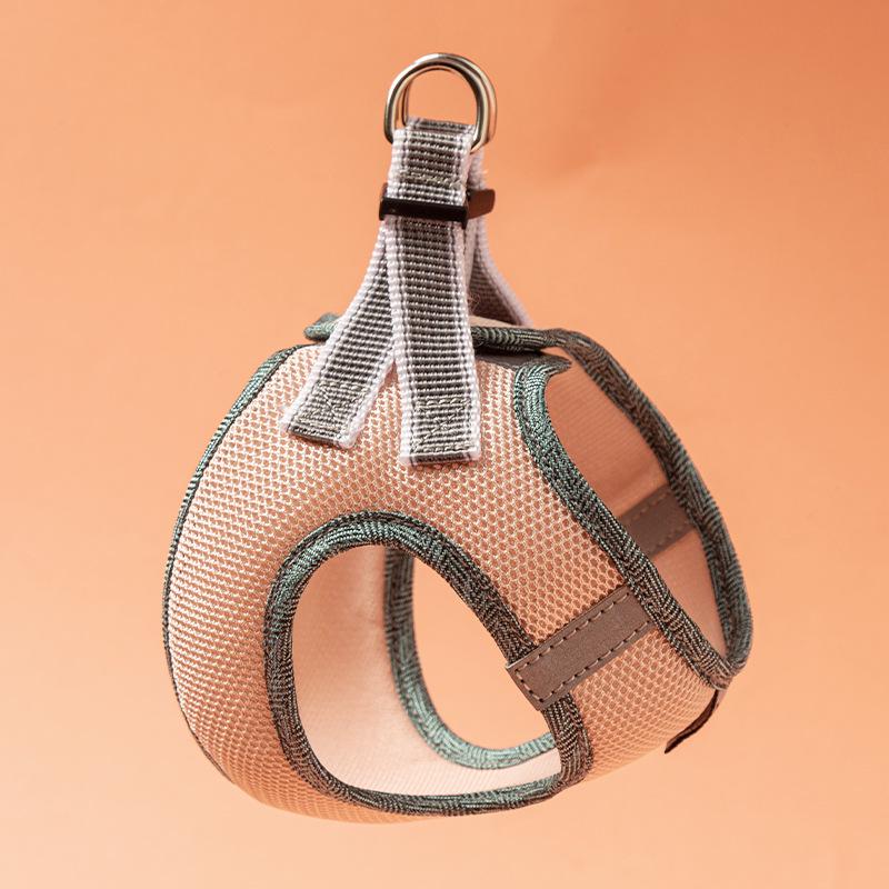 Reflective Breathable Cat Harness with Leash L
