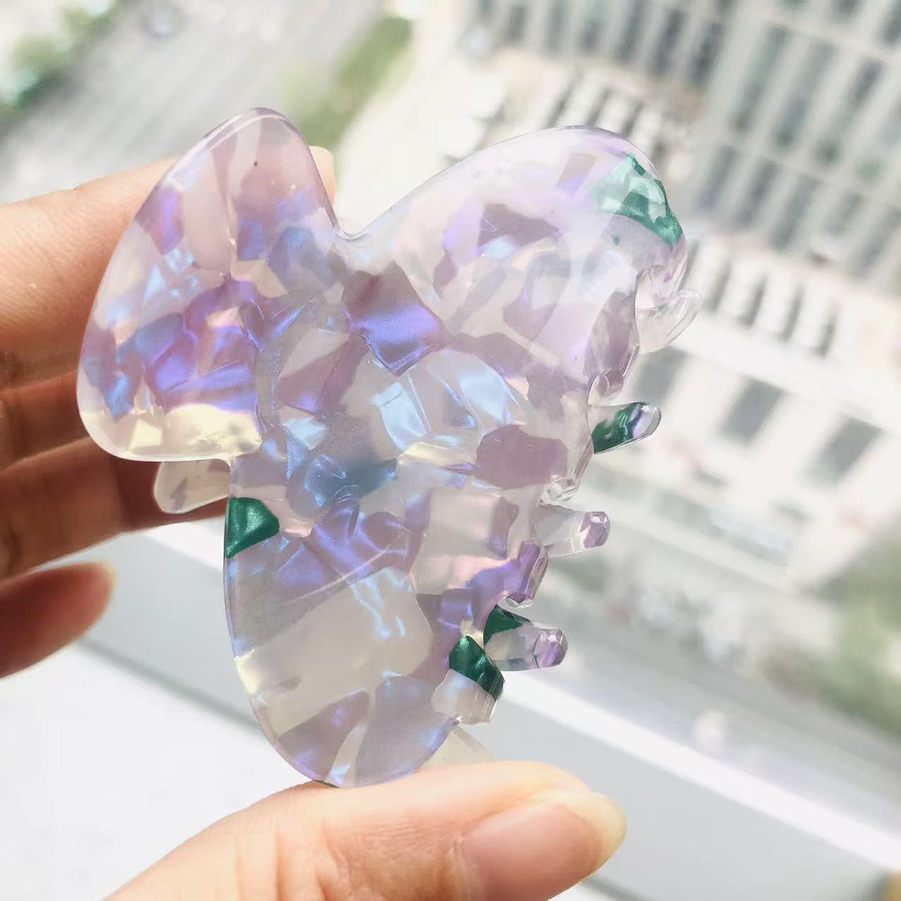 High-End Exquisite Mermaid Claw Hair Clip for Girls