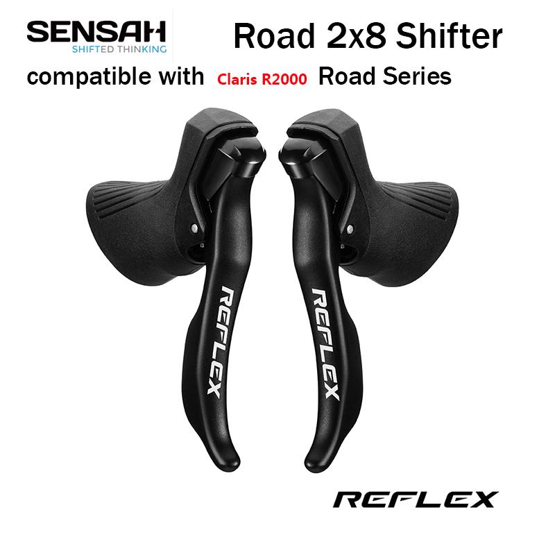 SENSAH Road Bike Shifter 2x8 2X9 2X11 Speed Brake Lever for Ultglegra 105 Sora Claris 2X8S