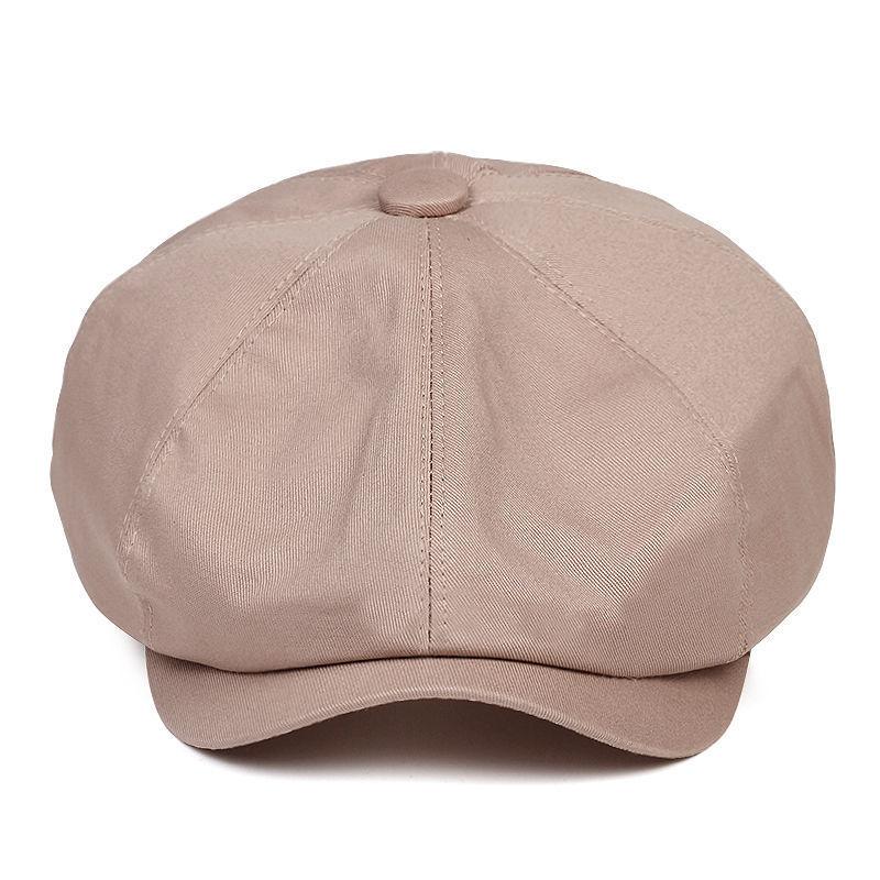Newsboy Hats for Men Flat Cap Cotton Adjustable Breathable Irish Cabbie Ivy Driving Hunting Hat