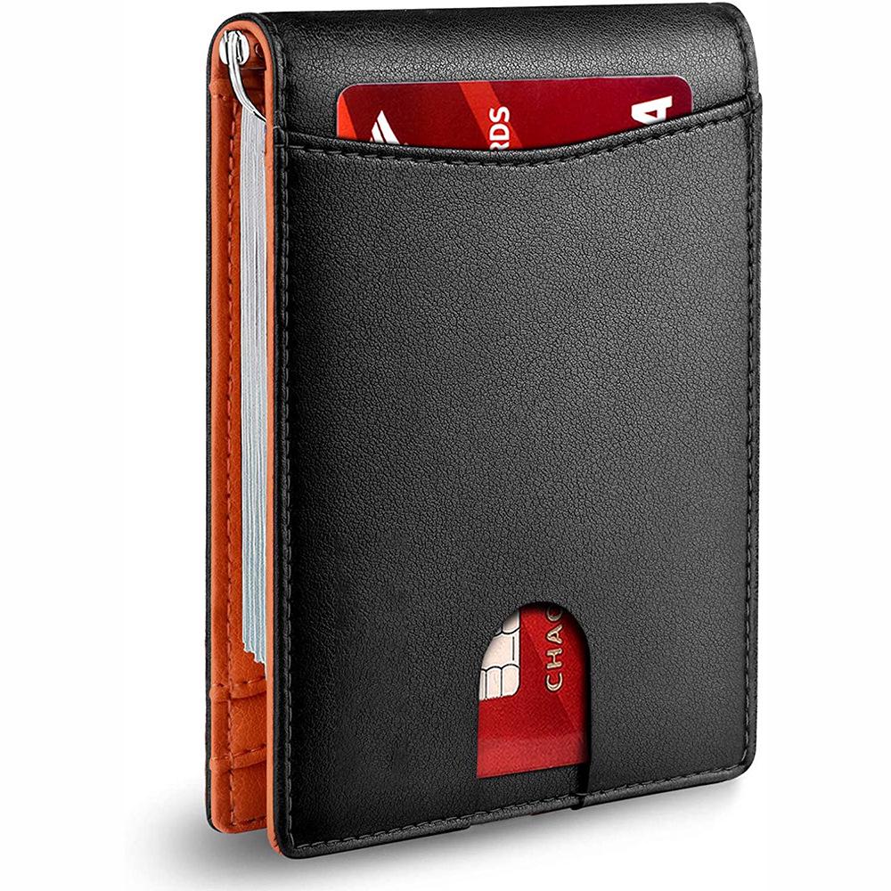 Cross-border RFID Carbon Fiber Minimalist Wallet with Multi-Card Slots
