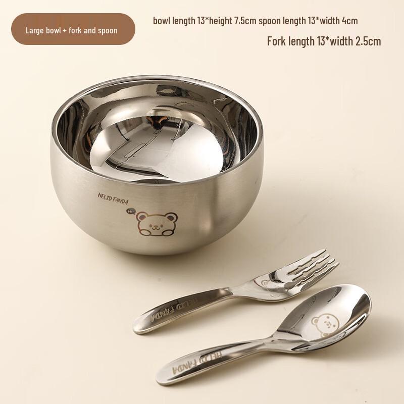 Kids  316 Stainless Steel Feeding Set