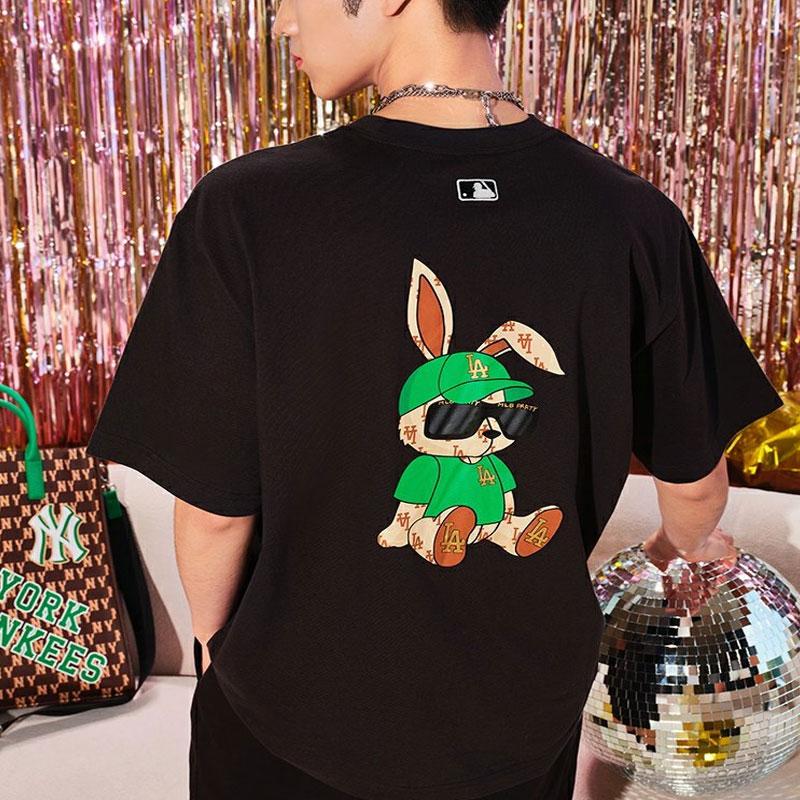 New MLB T Shirt Unisex Charcoal Gray 3ATSECC33-07CGS