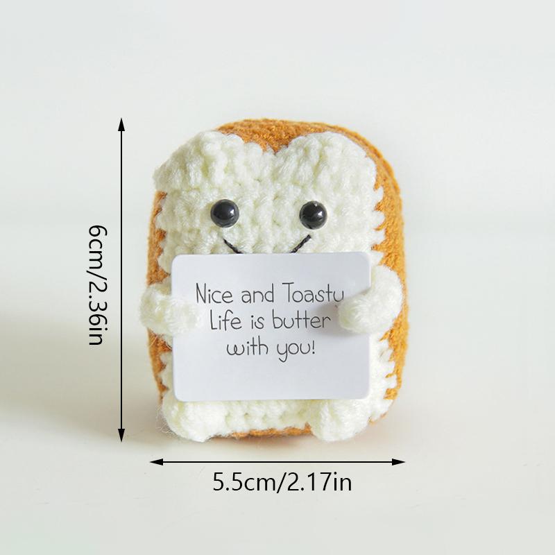 1PC Handmade Crochet Fruit Ornament Cute Cartoon Artificial Fruit and Vegetable