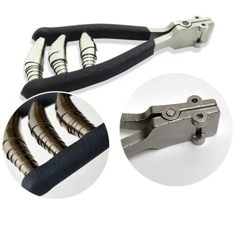 Spring Loaded Sports Starting Clamp 3 Spring Racquet Stringing Clamp Tennis Racquet