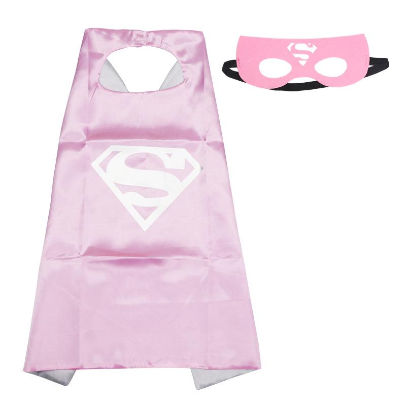 Kids' Marvel Superhero Capes: Superman, Batman, Spider-Man, Iron Man, Captain America