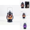 Vintage Halloween Led Lantern Lights Featuring Spooky Witches And Bats For Festive Parties