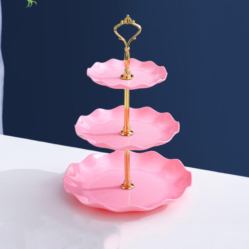 

Подставка для кексов, держатель для фруктов, десертов, подставка для закусок, конфет, фуршетов, башня, рождественская свадьба, вечеринка, торт, десерт розовый