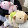 New Capybara Wristband Bracelet Kawaii Cartoon Plush Animal Capybara Clap Circle Cotton Doll Cute Children Toys Kids Funny Gifts
