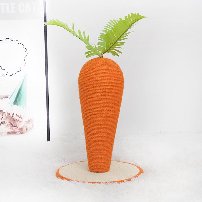 Gulrotformet kjæledyr Kattleke Katt Klatrestativ Katt Gripebrett