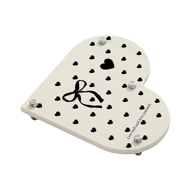 Heart Designs Diatomite Soap Tray Hygienic Bathroom Storage With Quick Drying Surfaces Sturdy Bottom