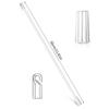 Venetian Blinds Pulling Rod with Replacement Rod Heads Set Accessory for Transparent Curtain Vertical Wand Supplies Kit Accesso