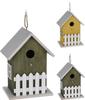 Wooden Birdhouse 12X16X23 Cm