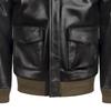 Men Leather Jacket Genuine Cow A2 Flight Suit Man Aviator Bomber Coat Men's Leather Jackets Spring Autumn