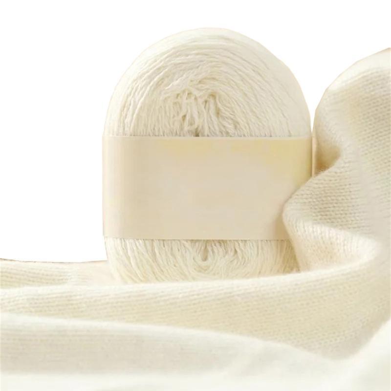  Soft Mohair Cashmere Wool Knitting Yarn Lightweight Hand Knitwear Yarn DIY Shawl