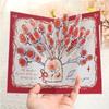 Flower Popup Card 3D Popup Greetings Cards with Blank Note Cards and Envelope for Mother Day Valentines Day Birthday Gift
