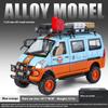1/24 Wuling Rongguang Off-road Van Alloy Model, Cool Sound and Light, Four-wheel Shock Absorption, Exquisite Desktop Ornaments, Christmas Gifts