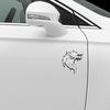 2pcs Wolf Totem Badge Car Personality Wolf Head Metal Car Sticker Modified Car Logo Wolf Head Sticker Metal Wolf Logo
