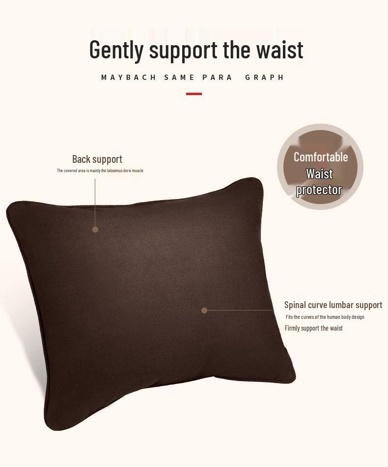 Mercedes-Benz Maybach Car Headrest & Lumbar Support Pillow Pair