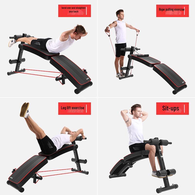 Yizhou Foldable Household Sit-Up Bench