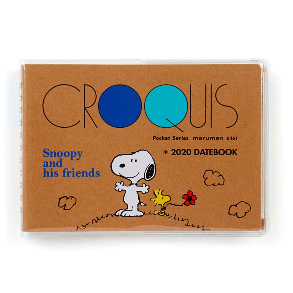 

Sanrio Snoopy Maruman Croquis Date Book 2020 білий