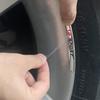 Lexus Rim Sticker Wheel Hide Scratch Cool Silver
