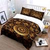 Luxury Golden Decorative Set Multiple Sizes Kid'S And Adults' Bedroom Exquisite 3Pc Bedding Set, Gift