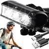 Lampka Rowerowa Przednia Halogen Led Światło Oświetlenie Roweru Na Przód Rower Kierownicę Mocna 900Lm Alogy 610 Czarna