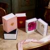 Romantic Book Shape Ring Box Jewelry Packaging Ring Gift Box Creative Gifts Package Box  Earrings