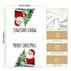 1pc/2pc/4pc/pack Christmas Scrub Sponge Creative Kitchen Dish Cloth Festive Cleaning Decor for Home & Table Kitchen Dish Towel Xmas Cleaning Supplies