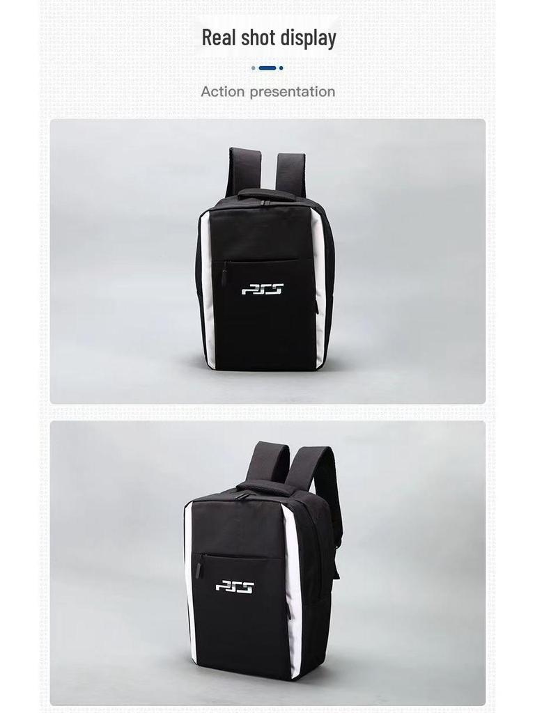 Rucsac de depozitare pentru consola PS5 Slim: Organizator Portabil pentru Bărbați pentru Controlere și Accesorii