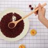 Japanese-Style Long Handle Wooden Spoon Natural Solid Large Wood Soup Scoop Tea Spoons Tableware Porridge Dessert Stirring Spoon