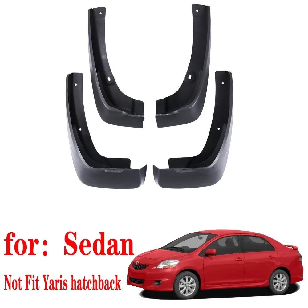 4pcs For Toyota Yaris Belta Vios Limo XP90 2006~2011 Car Mud Guard Antifreeze Flaps Splash Mudflaps Door Guards Auto Accessories